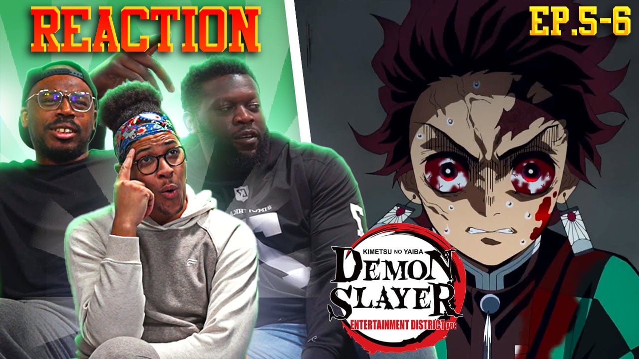 Tanjiro and Nezuko React to Demon Slayer Entertainment District