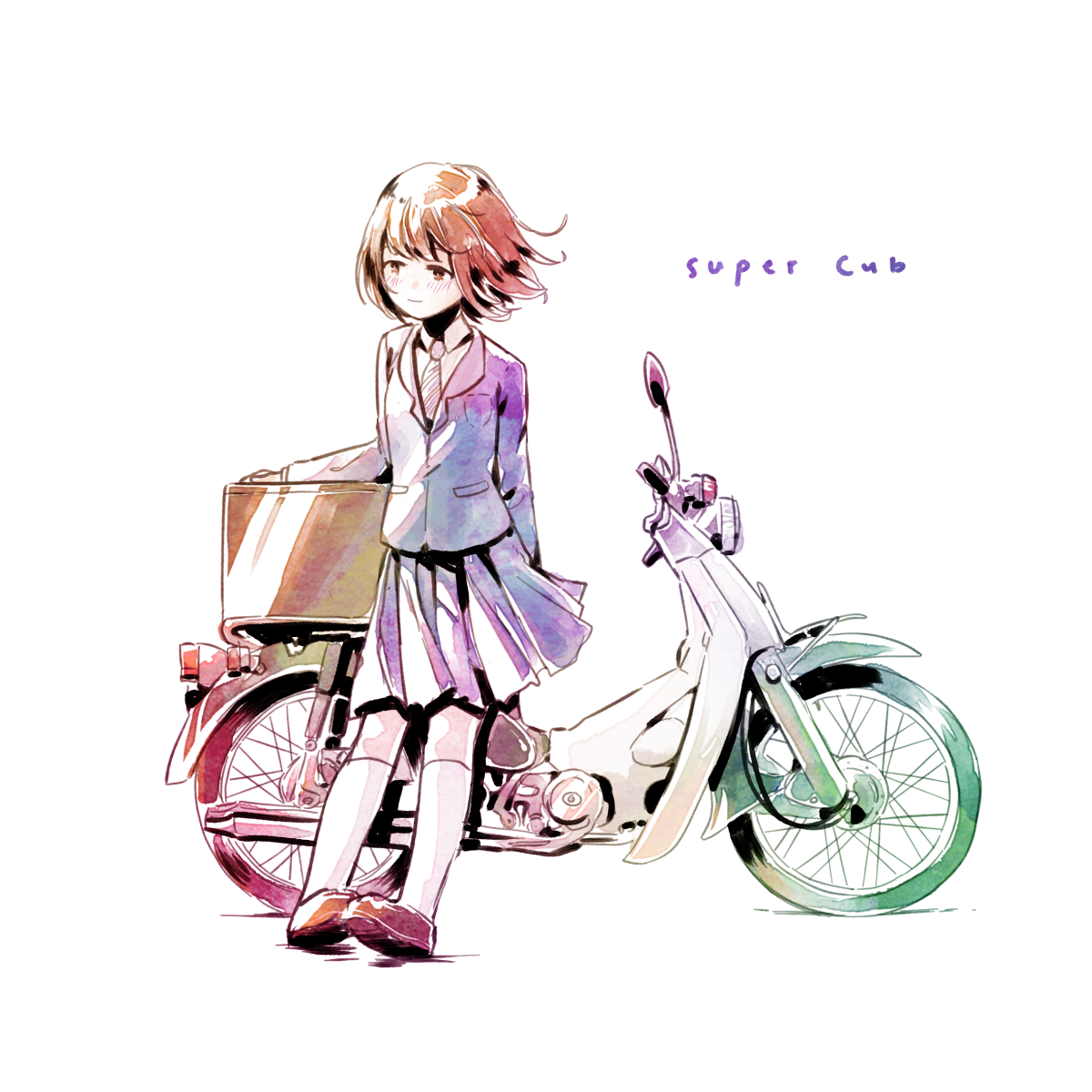 Super Cub - Episode 1 - The Bike that Changes Koguma's Life Forever -  Chikorita157's Anime Blog